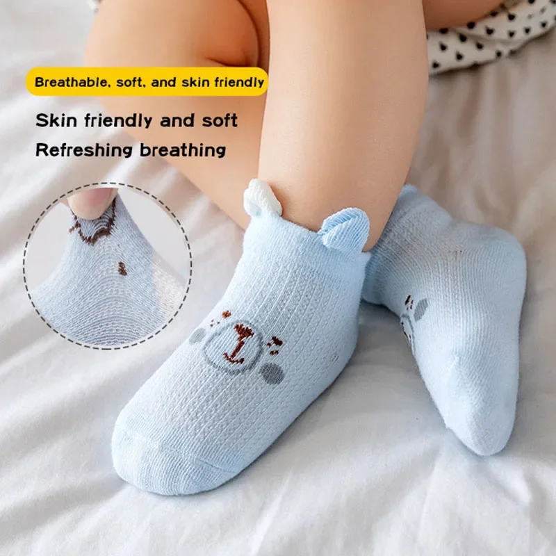 4Pair/Set Cartoon Bear Baby Socks Soft Newborn Baby Boys Girls Socks Cute Toddler Kids Short Socks
4Pair/Set Cartoon Bear Baby Socks Soft Newborn Baby Boys Girls Socks Cute Toddler Kids Short Socks