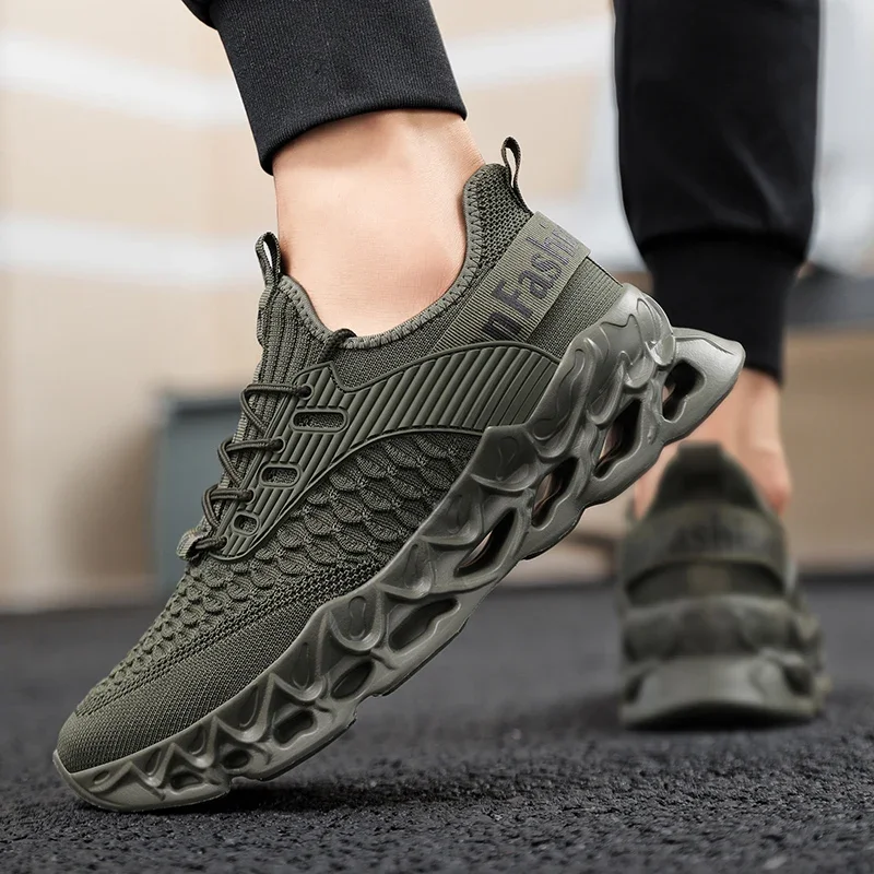 YRZL Sports Shoes Men 2025 Mesh Running Lightweight Soft Sole Walking Shoes for Men Non Slip Gym Training Shoes Men Sneakers
YRZL Sports Shoes Men 2025 Mesh Running Lightweight Soft Sole Walking Shoes for Men Non Slip Gym Training Shoes Men Sneakers