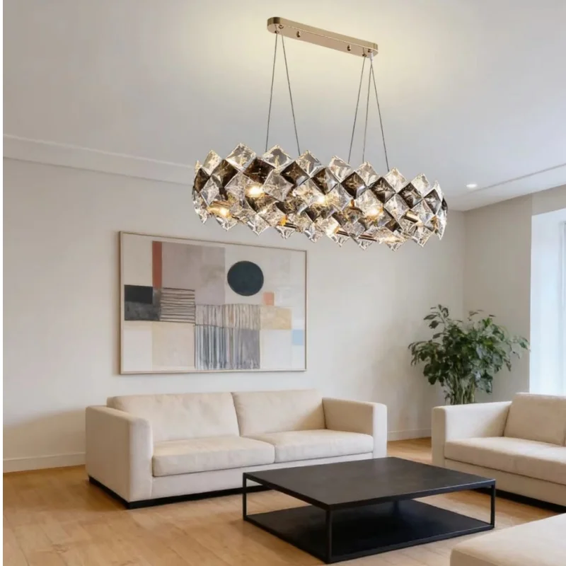 home decorationPendant lights, luxury crystal living room chandelier, dining room Pendant lamp, ceiling light, indoor lighting
home decorationPendant lights, luxury crystal living room chandelier, dining room Pendant lamp, ceiling light, indoor lighting
