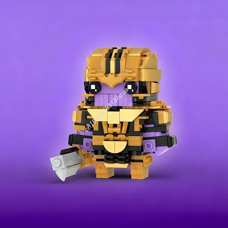 325 шт. MOC Thanoser Brickheadz модель строительные блоки модульные игрушки дети DIY идея ремесло креативные рождественские подарки
325 шт. MOC Thanoser Brickheadz модель строительные блоки модульные игрушки дети DIY идея ремесло креативные рождественские подарки