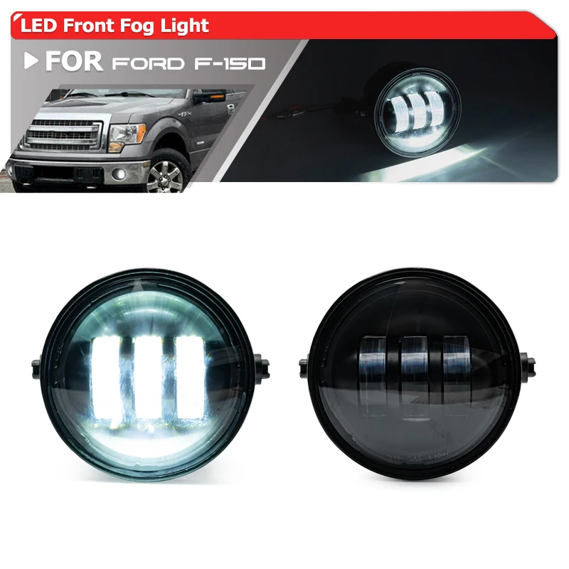 2x Smoked Front Bumper Led Driving SAE Fog Light Assembly Kit For Ford F-150 Trucks2006 2007 2008 2009 2010 2011 2012 2013 2014
2x Smoked Front Bumper Led Driving SAE Fog Light Assembly Kit For Ford F-150 Trucks2006 2007 2008 2009 2010 2011 2012 2013 2014