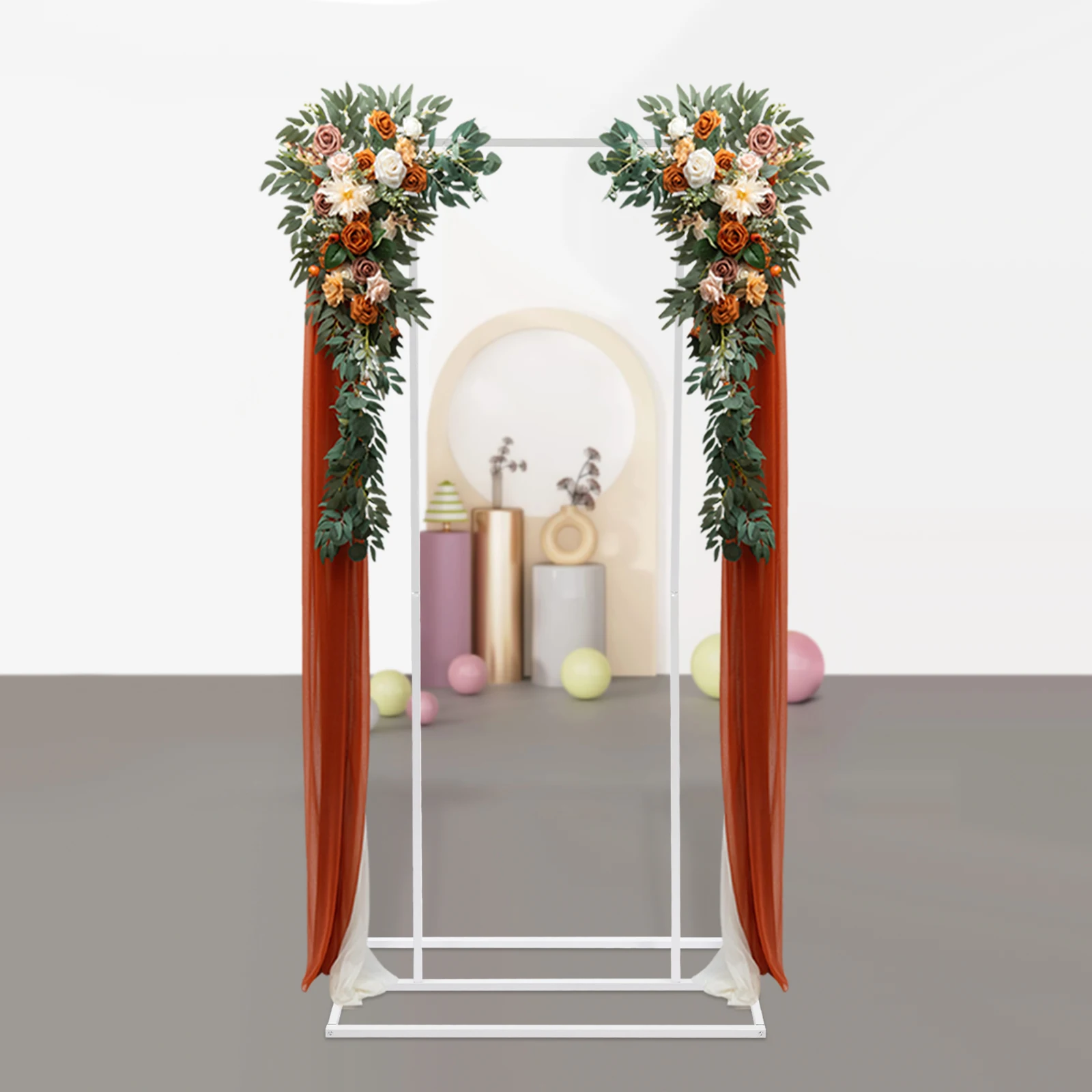0.79*0.79in Metal Square Backdrop Stand, Wedding Arches for Ceremony, Square Balloon Arch Stand, Arch Backdrop Stand for Wedding
0.79*0.79in Metal Square Backdrop Stand, Wedding Arches for Ceremony, Square Balloon Arch Stand, Arch Backdrop Stand for Wedding