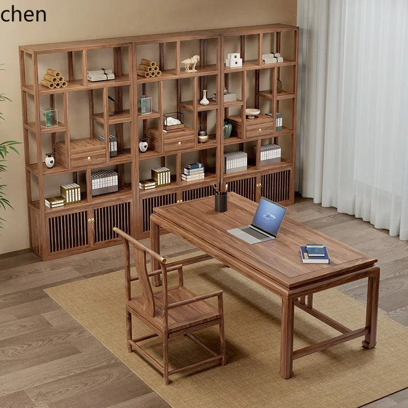 YY- New Chinese Solid Wood Desk Home Writing Desk Modern Simple Calligraphy and Painting Desk
YY- New Chinese Solid Wood Desk Home Writing Desk Modern Simple Calligraphy and Painting Desk
