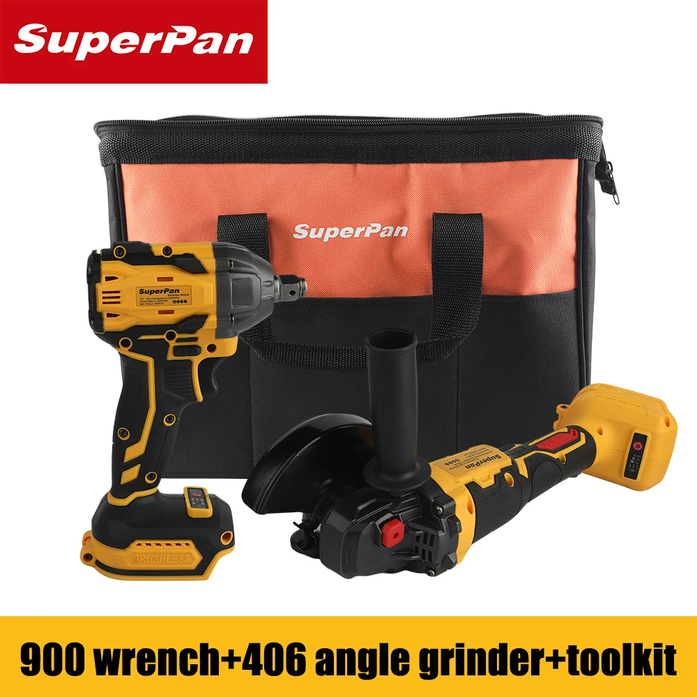 Professional Angle Grinder & Impact Wrench Set with Tool Bag, 660W/1000W Power, Versatile for Renovation & Maintenance
Professional Angle Grinder & Impact Wrench Set with Tool Bag, 660W/1000W Power, Versatile for Renovation & Maintenance