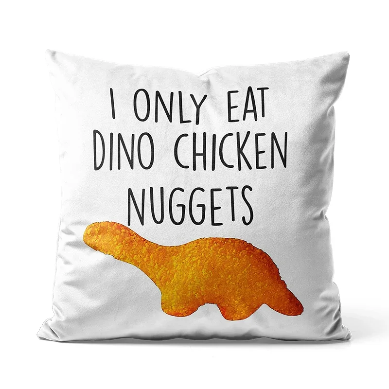 Gaslight Gatekeep Girlboss I Only Eat Dino Chicken Nuggets Throw Pillow Covers Cushion Cases for Couch Sofa Bedroom 45cm x 45cm
Gaslight Gatekeep Girlboss I Only Eat Dino Chicken Nuggets Throw Pillow Covers Cushion Cases for Couch Sofa Bedroom 45cm x 45cm