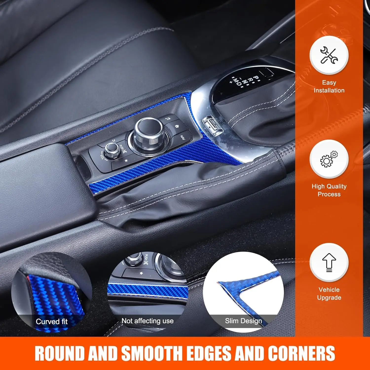 LHD Soft Carbon Fiber Car Multimedia Knob Decorative Frame Sticker Trim For Fiat 124 Abarth 124 2016-2024 Interior Accessories
LHD Soft Carbon Fiber Car Multimedia Knob Decorative Frame Sticker Trim For Fiat 124 Abarth 124 2016-2024 Interior Accessories