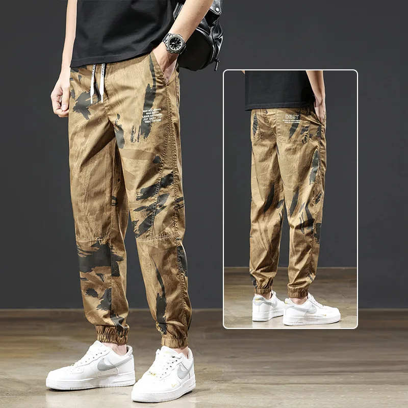 Ice Silk Camouflage Casual Pants Men's Summer Thin New Long Sports Nine Points Qui Dry Pants High Waist Straight Leg Fit
Ice Silk Camouflage Casual Pants Men's Summer Thin New Long Sports Nine Points Qui Dry Pants High Waist Straight Leg Fit
