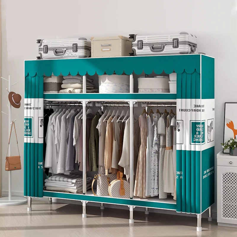 Lightweight wardrobe and fabric wardrobe closet and portable wardrobe with cover armario de tela A
Lightweight wardrobe and fabric wardrobe closet and portable wardrobe with cover armario de tela A