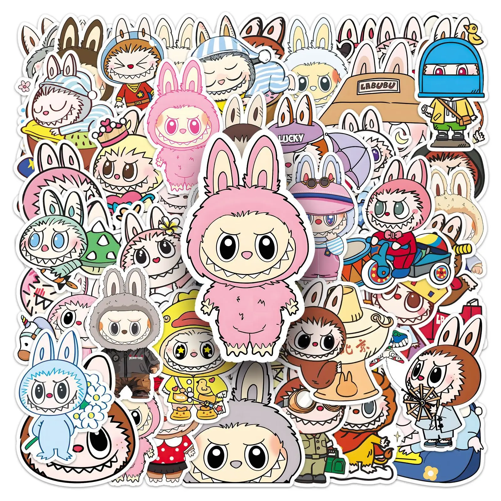 10/30/50PCS Labubu Cartoon Stickers Cute Funny Creative Decorative Doodle Waterproof Decal Kids Toy Gift for Mobile Phone Case
10/30/50PCS Labubu Cartoon Stickers Cute Funny Creative Decorative Doodle Waterproof Decal Kids Toy Gift for Mobile Phone Case