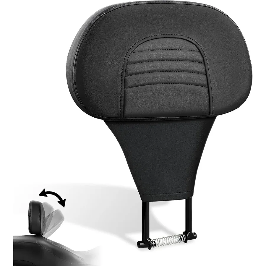 Adjustable Rider Backrest Detachable Plugin Driver Backrest Pad for Harley Touring Motorcycles 19882025 Compatible with CVO Roa
Adjustable Rider Backrest Detachable Plugin Driver Backrest Pad for Harley Touring Motorcycles 19882025 Compatible with CVO Roa