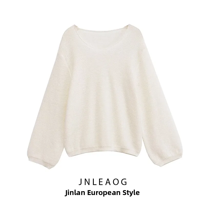 JNLEAOG, осенний новый женский модный вязаный свитер Bubble Sve, смешанное волокно, универсальный дизайн, длинный све, круглый кардиган
JNLEAOG, осенний новый женский модный вязаный свитер Bubble Sve, смешанное волокно, универсальный дизайн, длинный све, круглый кардиган