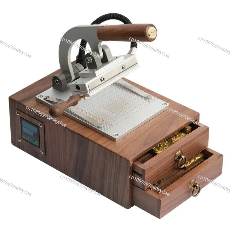 Desktop Manual Hot Foil Bronzing Heat Press Machine DIY Logo Branding Embosser for Leather Wood Paper Craft Making
Desktop Manual Hot Foil Bronzing Heat Press Machine DIY Logo Branding Embosser for Leather Wood Paper Craft Making