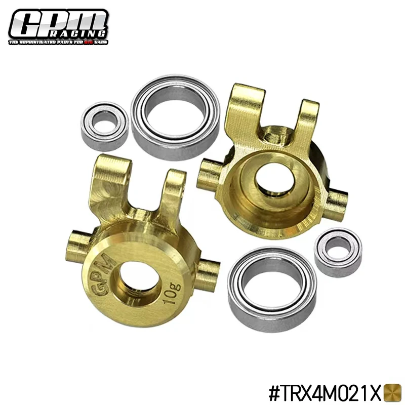 Комплект латунных передних рулевых блоков GPM для TRAXXAS 1/18 TRX4M Ford Bronco Land Rover
Комплект латунных передних рулевых блоков GPM для TRAXXAS 1/18 TRX4M Ford Bronco Land Rover