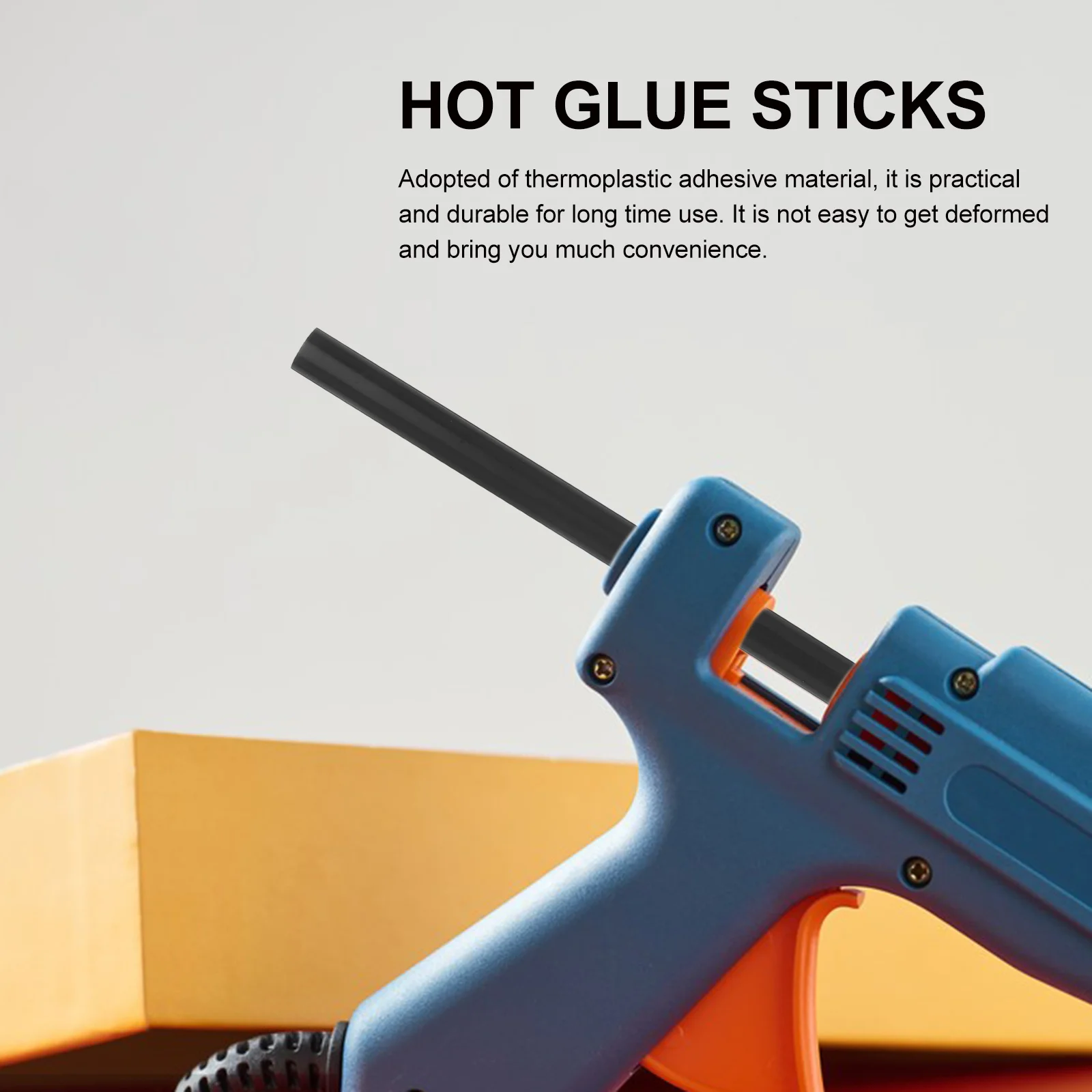 50Pcs Hot Melt Glue Sticks Strong Adhesive DIY Crafts Tools Thermoplastic Material Easy to Use for Home Repairs
50Pcs Hot Melt Glue Sticks Strong Adhesive DIY Crafts Tools Thermoplastic Material Easy to Use for Home Repairs