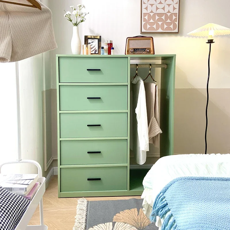 Clothes Rack Standing Wall Mounted Cloth Rack Chest of Drawers Integrated Bedside Coat Rack
Clothes Rack Standing Wall Mounted Cloth Rack Chest of Drawers Integrated Bedside Coat Rack