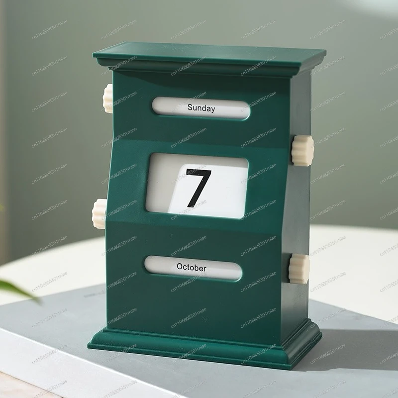 Retro Perpetual Calendar Ins Style Creative Desk Calendar Luxury Office Desktop Decor Ornament
Retro Perpetual Calendar Ins Style Creative Desk Calendar Luxury Office Desktop Decor Ornament