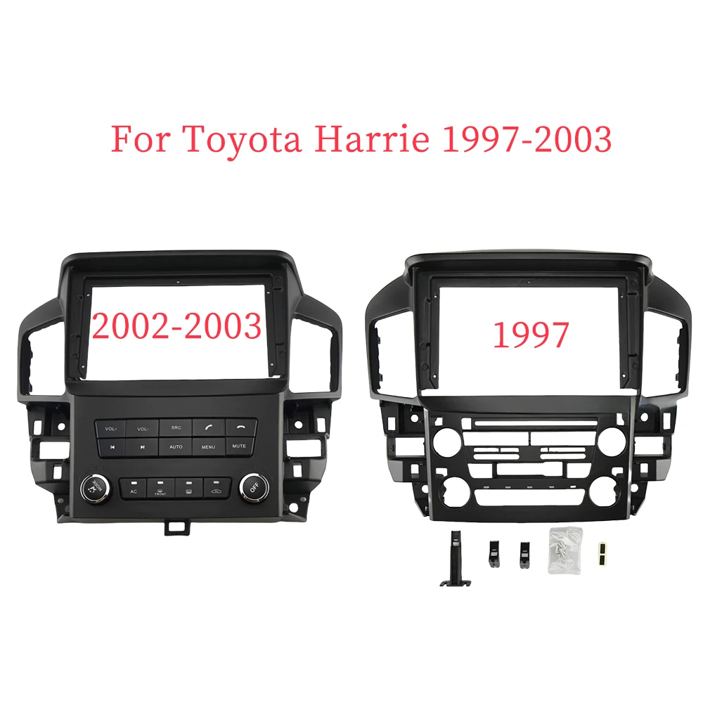 9 Inch Car Fascia Frame Adapter Android Audio Dash Fitting Panel Kit For Toyota Harrier 1997-2003
9 Inch Car Fascia Frame Adapter Android Audio Dash Fitting Panel Kit For Toyota Harrier 1997-2003