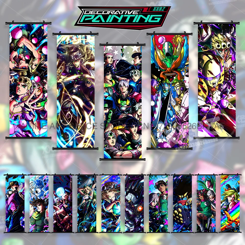 JoJo's Bizarre Adventure Home Decoration Hanging Painting Jonathan Joestar Canvas Anime Wall Art Scrolls Picture Vintage Poster
JoJo's Bizarre Adventure Home Decoration Hanging Painting Jonathan Joestar Canvas Anime Wall Art Scrolls Picture Vintage Poster