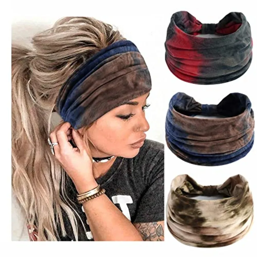 Headband Soft Hair Band Stylish Head Bands Stretchy Hairband Workout Headbands Knotted Turban Sweat Absorbent Hair Accessories
Headband Soft Hair Band Stylish Head Bands Stretchy Hairband Workout Headbands Knotted Turban Sweat Absorbent Hair Accessories