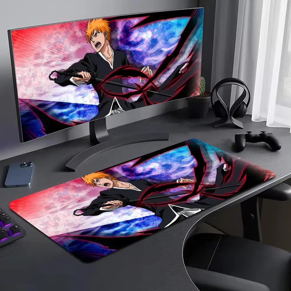 Bleach Kurosaki Ichigo Mouse Pad Large Computer Mouse Pad Office Accessories XXL Pc Gamer Non-slip Deskmat Mousepad Keyboard
Bleach Kurosaki Ichigo Mouse Pad Large Computer Mouse Pad Office Accessories XXL Pc Gamer Non-slip Deskmat Mousepad Keyboard