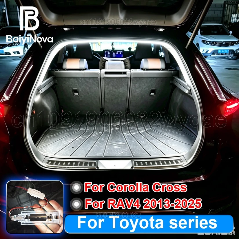 For Toyota Corolla Cross RAV4 car trunk light bar, Car interior atmosphere light,Rear Trunk Plug & play LED Lamp Car Accessories
For Toyota Corolla Cross RAV4 car trunk light bar, Car interior atmosphere light,Rear Trunk Plug & play LED Lamp Car Accessories