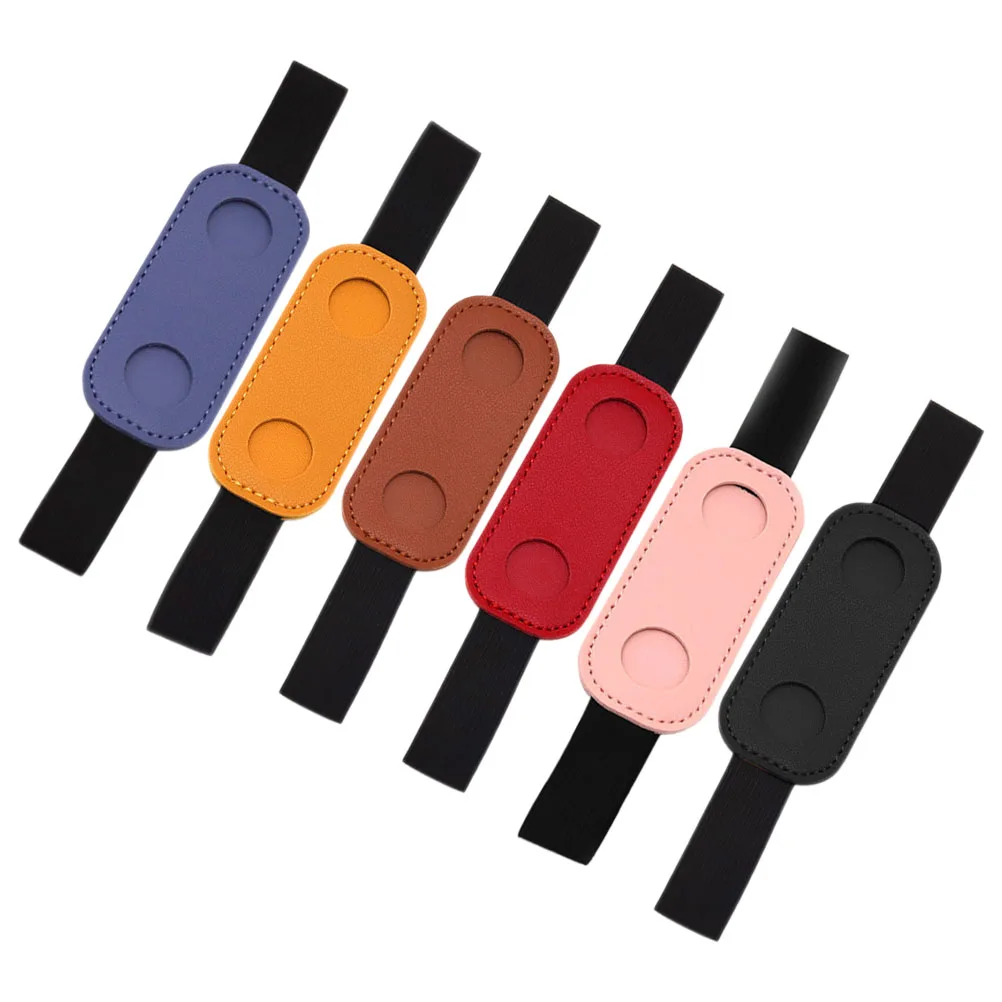 6 Pcs Notebook Pen Holder Elastic B PU Protective Storage Sleeve for Journal Planner Small Bag Accessories
6 Pcs Notebook Pen Holder Elastic B PU Protective Storage Sleeve for Journal Planner Small Bag Accessories
