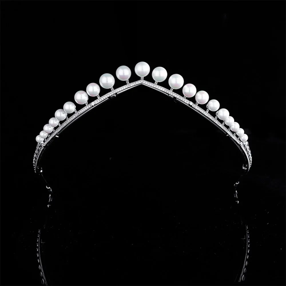 New Korean style minimalist hair accessories for brides, wedding pearls, zircon crowns, wedding headpieces, accessories, photogr
New Korean style minimalist hair accessories for brides, wedding pearls, zircon crowns, wedding headpieces, accessories, photogr