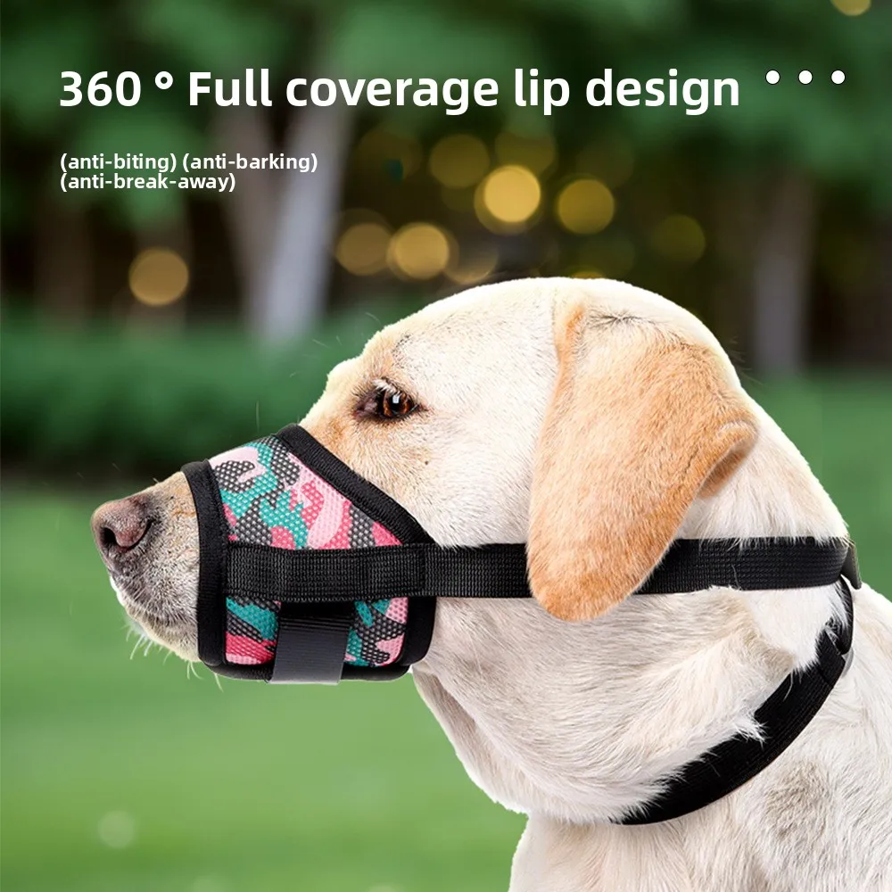 Dog mask anti-barking anti-biting dog mouth cover spit Labrador anti-eating golden retriever can drink water
Dog mask anti-barking anti-biting dog mouth cover spit Labrador anti-eating golden retriever can drink water