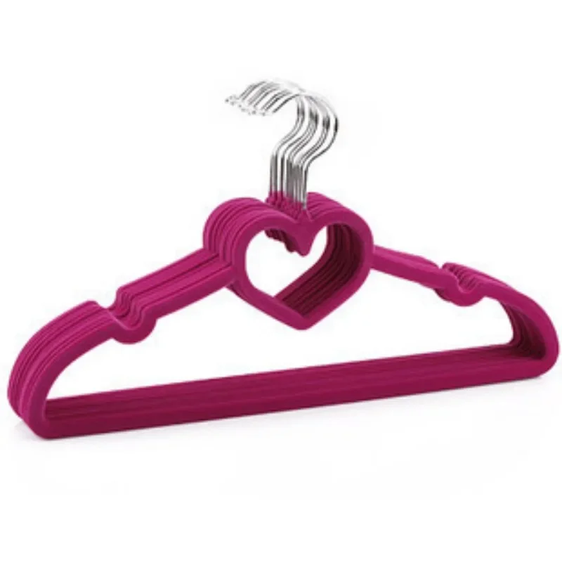 10PCS Flocking Love Type Clothes Hanger for Women, Non-slip Hanger, Household Clothing Store
10PCS Flocking Love Type Clothes Hanger for Women, Non-slip Hanger, Household Clothing Store