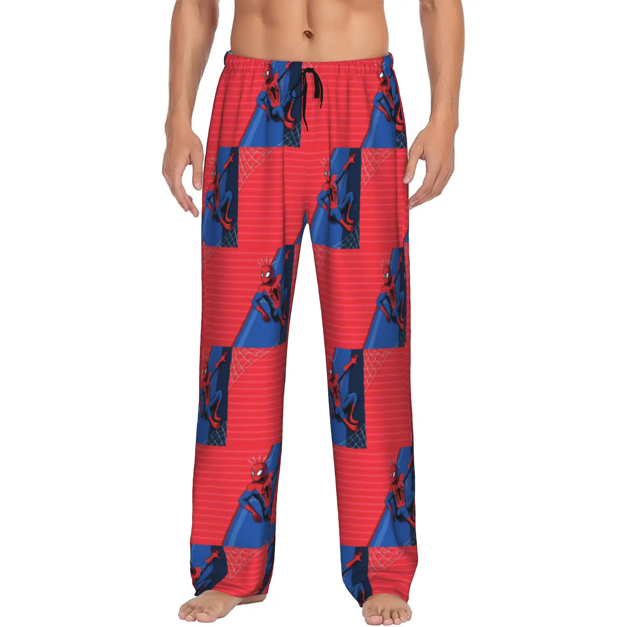Custom Printed Men S-Spider Man Pajama Pants Superhero Sleepwear Sleep Lounge Bottoms with Pockets
Custom Printed Men S-Spider Man Pajama Pants Superhero Sleepwear Sleep Lounge Bottoms with Pockets