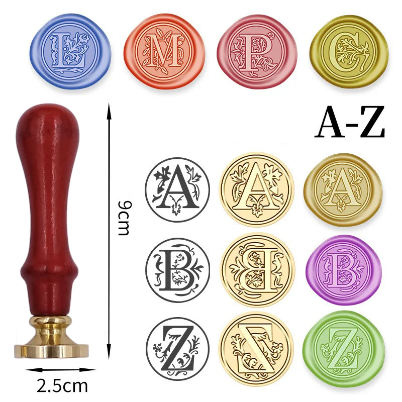 A-Z Letters Copper Fire-painted Seal Head Wedding Invitations Envelopes Sealing Stamps Children's Toys Wooden Handle Wholesale
A-Z Letters Copper Fire-painted Seal Head Wedding Invitations Envelopes Sealing Stamps Children's Toys Wooden Handle Wholesale