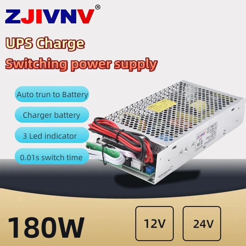 ZJIVNV 180W 24V 6.5A universal AC UPS/Charge function switching power supply input 110/220v battery charger output 24VDC/27.6V
ZJIVNV 180W 24V 6.5A universal AC UPS/Charge function switching power supply input 110/220v battery charger output 24VDC/27.6V