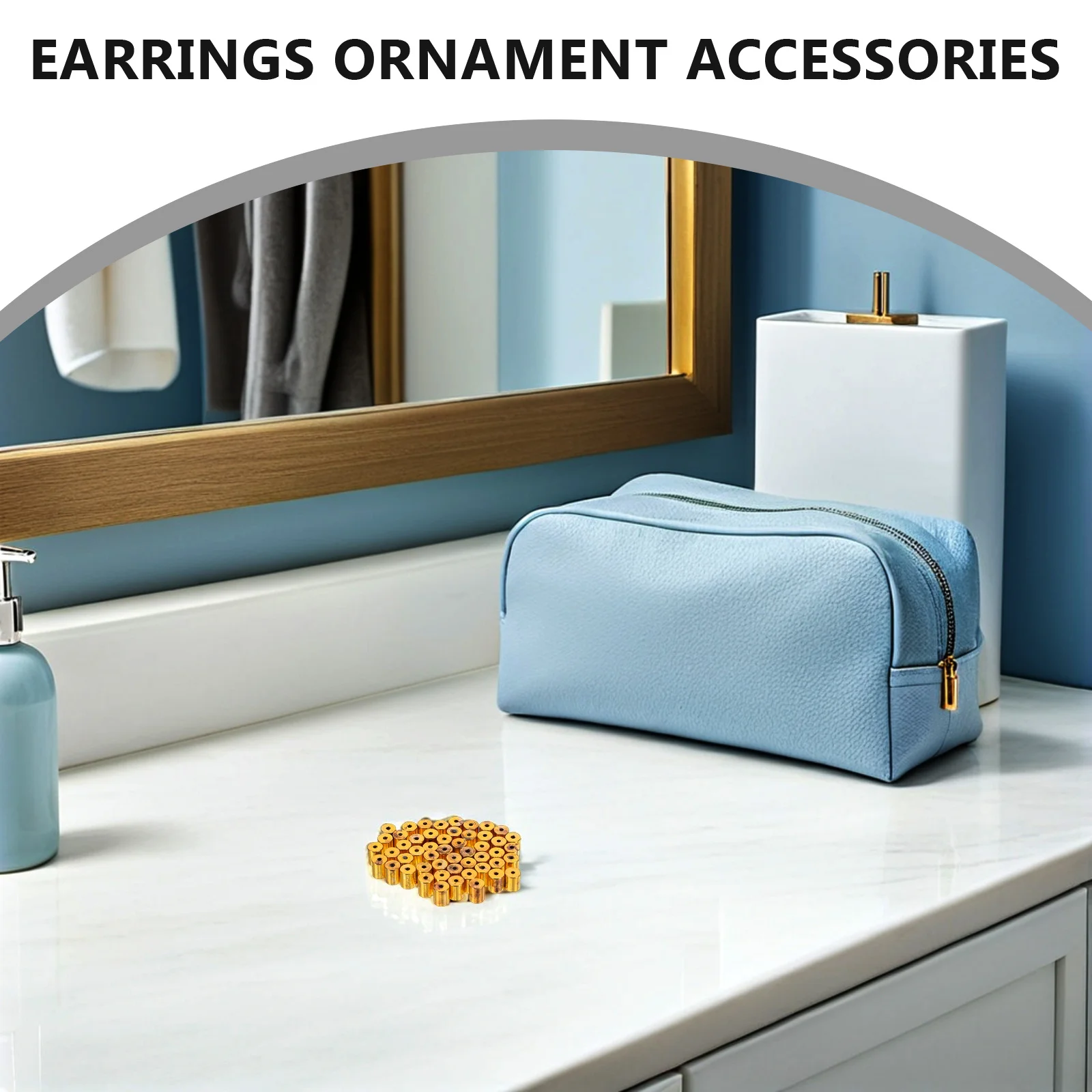 50Pcs Compact Copper Earring Backs Versatile Compatibility for Various Earring Styles Pierced Earrings Backs Piercing Ear Back 
50Pcs Compact Copper Earring Backs Versatile Compatibility for Various Earring Styles Pierced Earrings Backs Piercing Ear Back