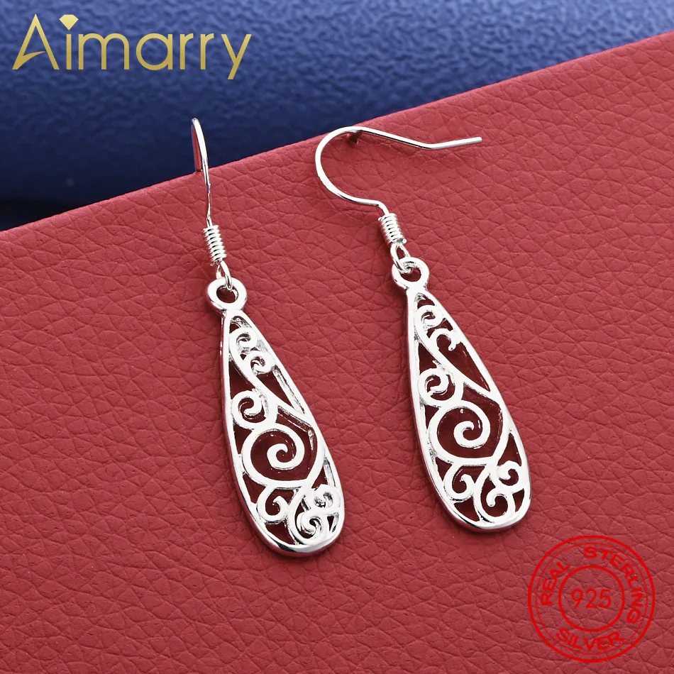 Hot Sale 925 Sterling Silver Carved Drop Shape Earrings Fashion Jewelry Christmas Gifts Party Vintage Long Earrings
Hot Sale 925 Sterling Silver Carved Drop Shape Earrings Fashion Jewelry Christmas Gifts Party Vintage Long Earrings