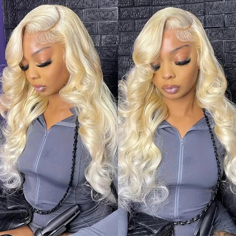 220 Density 13x6 HD Lace Frontal Wig 613 Blonde 13x4 HD Transparent Lace Front Wig Brazilian Body Wave Human Hair Wigs for Women
220 Density 13x6 HD Lace Frontal Wig 613 Blonde 13x4 HD Transparent Lace Front Wig Brazilian Body Wave Human Hair Wigs for Women