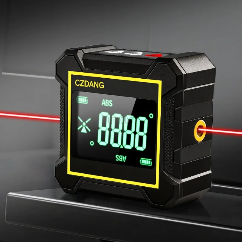 New 4-Side Magnetic Digital Inclinometer Laser Level Box Multifunctional Angle & Slope Measuring Gauge Angle Finder Level Tool
New 4-Side Magnetic Digital Inclinometer Laser Level Box Multifunctional Angle & Slope Measuring Gauge Angle Finder Level Tool