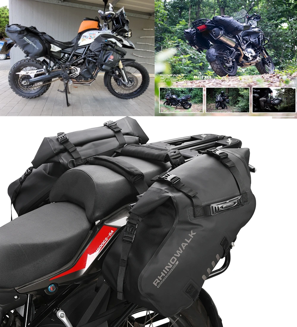 Motorcycle Saddlebag, Side Bag, 100% Waterproof, Universal Travel, Motor Luggage, Storage, Moto Accessories, 28L, 2 Pcs
Motorcycle Saddlebag, Side Bag, 100% Waterproof, Universal Travel, Motor Luggage, Storage, Moto Accessories, 28L, 2 Pcs
