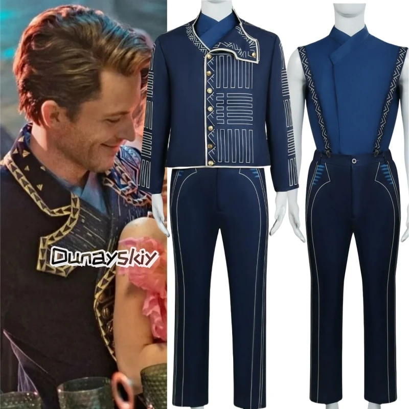 Fiyero Cosplay Movie Wicked Prince Costume Men Noble Party PlayUniform Suit Halloween Party Outfits for Fiyero Costume
Fiyero Cosplay Movie Wicked Prince Costume Men Noble Party PlayUniform Suit Halloween Party Outfits for Fiyero Costume