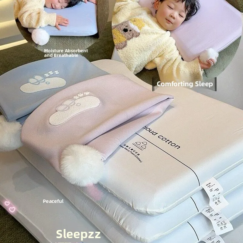 Hotel Children's Pillow Neck Support Breathable Moisture Absorbent Memory Foam Filling Single Person Bedroom Seamless Stitching
Hotel Children's Pillow Neck Support Breathable Moisture Absorbent Memory Foam Filling Single Person Bedroom Seamless Stitching