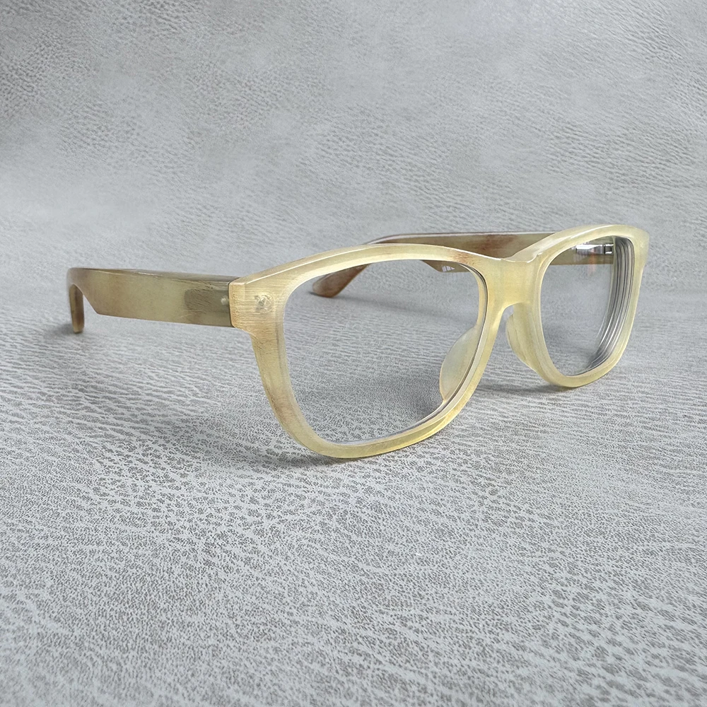 Man Glasses Frames Square Vintage Unique Classic Optical Eyeglasses Handmade Honey Horn Reading Prescription Eyeglass Frames
Man Glasses Frames Square Vintage Unique Classic Optical Eyeglasses Handmade Honey Horn Reading Prescription Eyeglass Frames