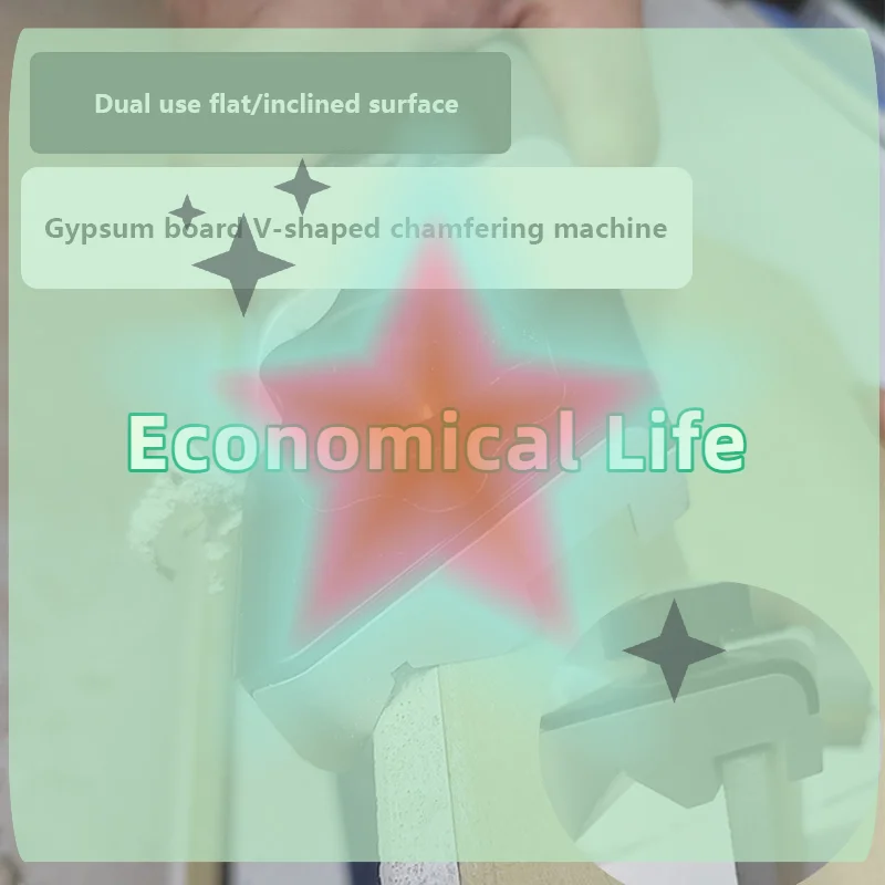 Gypsum Board V-shaped Chamfer Bevel Double Groove 45 Degree Trimming Tool Board Planer Manual Gypsum Right Angle Tool Woodworkin
Gypsum Board V-shaped Chamfer Bevel Double Groove 45 Degree Trimming Tool Board Planer Manual Gypsum Right Angle Tool Woodworkin