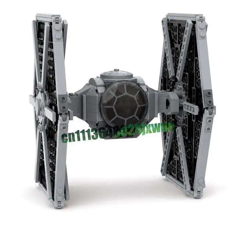 NEW 456 PCS TIE Fighter Space Ship MOC Model Custom Puzzle DIY Creative Assembly Building Blocks Educational Toy Collection Gift
NEW 456 PCS TIE Fighter Space Ship MOC Model Custom Puzzle DIY Creative Assembly Building Blocks Educational Toy Collection Gift