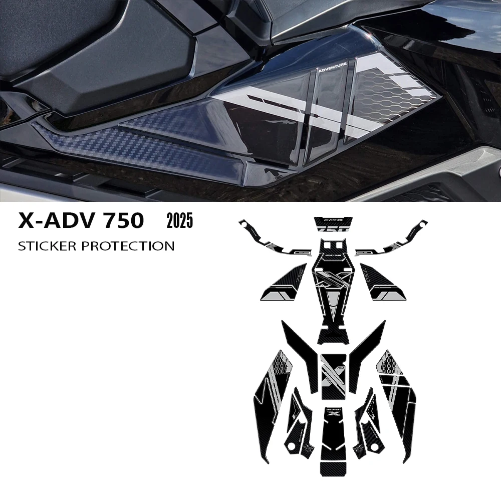 Motorcycle Accessories Protection Sticker Waterproof Tank Pad 3D resin Sticker For Honda XADV X ADV 750 2025
Motorcycle Accessories Protection Sticker Waterproof Tank Pad 3D resin Sticker For Honda XADV X ADV 750 2025