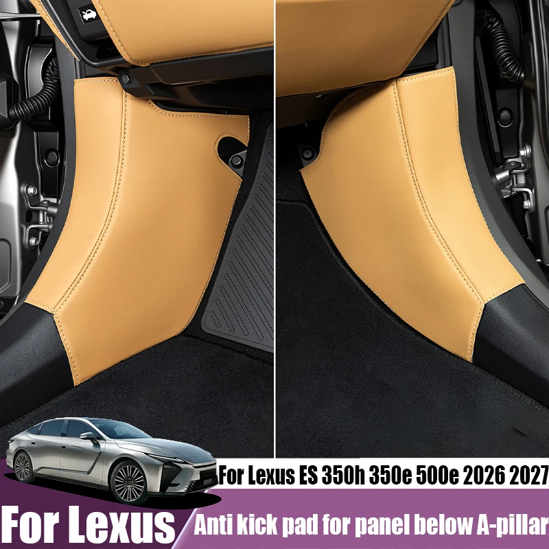 Panel anti-kick pads under the A-pillars car interior product modification accessories For Lexus ES 350h 350e 500e 2026 2027
Panel anti-kick pads under the A-pillars car interior product modification accessories For Lexus ES 350h 350e 500e 2026 2027