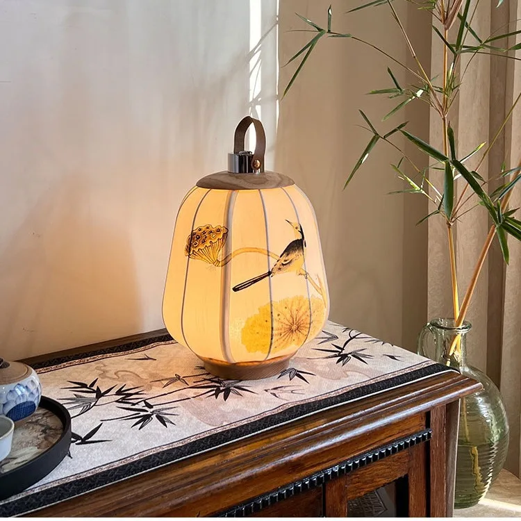 Retro lantern charging table lamp creative Chinese study bedroom bedside ornament advanced sense portable decorative table lamp
Retro lantern charging table lamp creative Chinese study bedroom bedside ornament advanced sense portable decorative table lamp