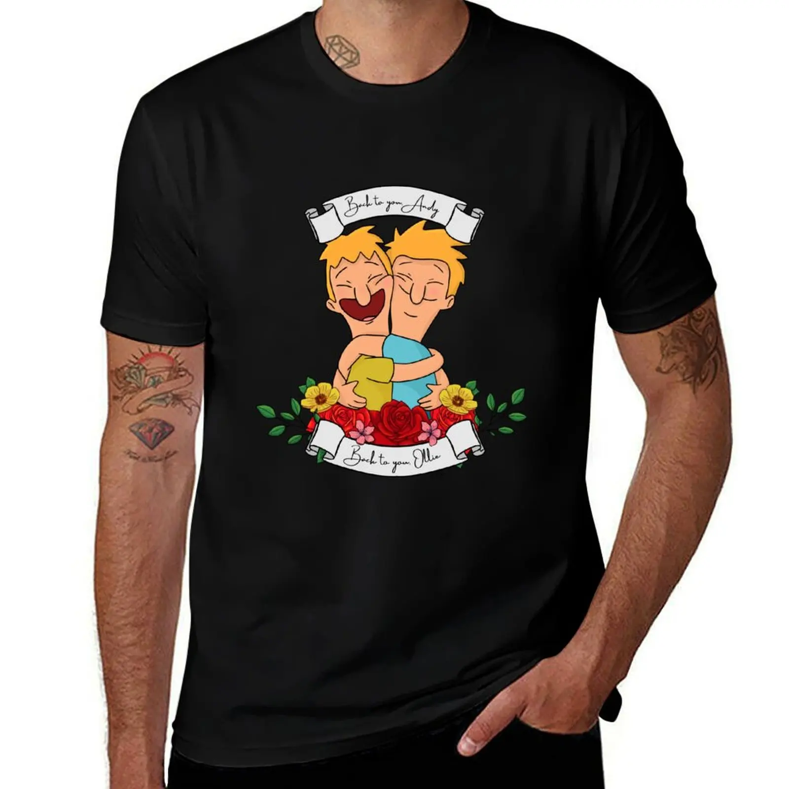 Burger Family Andy and Ollie T-Shirt t shirts for man slim fit t shirt man cotton
Burger Family Andy and Ollie T-Shirt t shirts for man slim fit t shirt man cotton