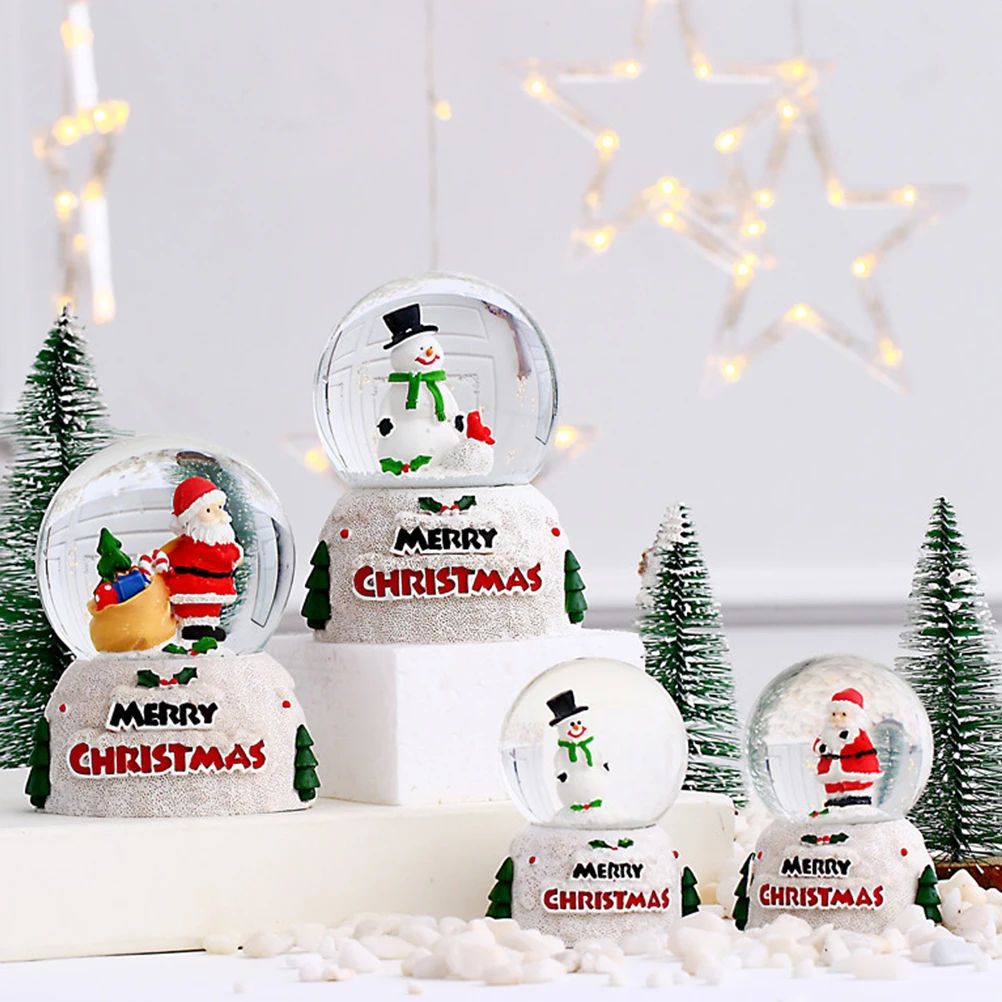 2pcs Christmas Snowman Ornaments Glass Globes Unique Festive Decorations Creative Crystal Ball Gifts for Home Party DIY
2pcs Christmas Snowman Ornaments Glass Globes Unique Festive Decorations Creative Crystal Ball Gifts for Home Party DIY