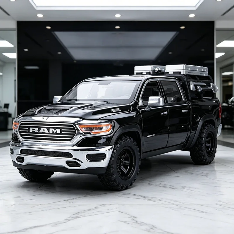 1:32 Dodge RAM 1500 Pickup Alloy Car Model Diecast Metal Toy Vehicles Off-Road Car Sound & Light Pull Back Collection gift
1:32 Dodge RAM 1500 Pickup Alloy Car Model Diecast Metal Toy Vehicles Off-Road Car Sound & Light Pull Back Collection gift