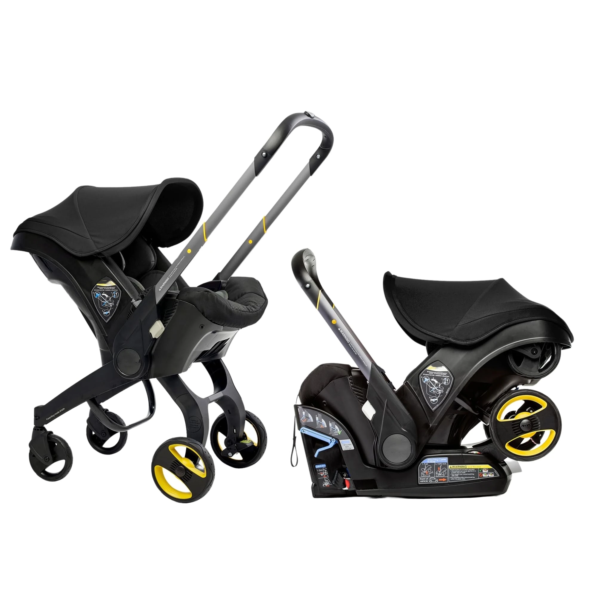 2-in-1 Baby Stroller & Car Seat | Convertible, Compact Fold, Safety Certified, for Newborn-Toddler All-in-One Travel System
2-in-1 Baby Stroller & Car Seat | Convertible, Compact Fold, Safety Certified, for Newborn-Toddler All-in-One Travel System