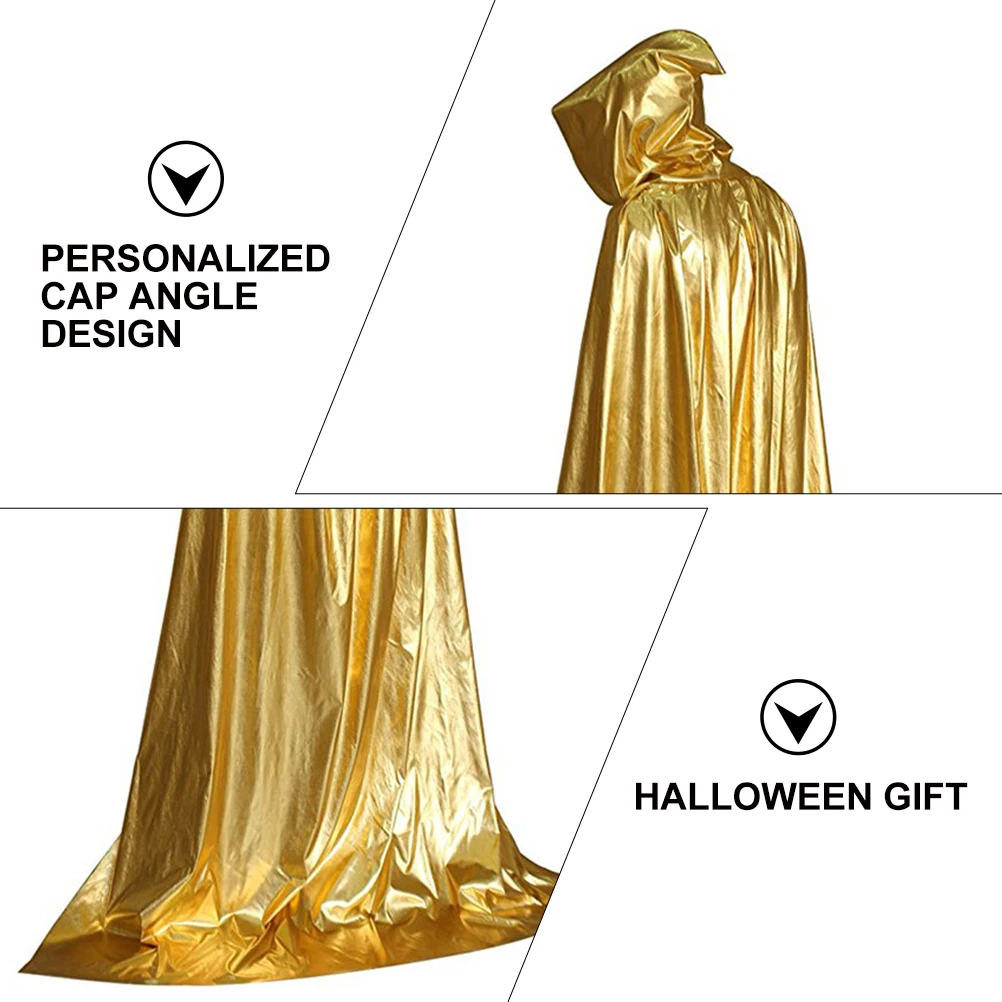 1 шт., плащ на Хэллоуин, накидка с капюшоном, блестящий шелковистый материал, прочный костюм для вечеринки, унисекс для взрослых, плащ на Хэллоуин, вечерние накидки 
1 шт., плащ на Хэллоуин, накидка с капюшоном, блестящий шелковистый материал, прочный костюм для вечеринки, унисекс для взрослых, плащ на Хэллоуин, вечерние накидки
